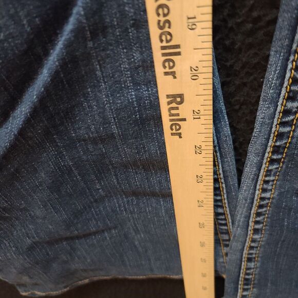 Silver Jeans Womens Jeans Blue Size 27/33 Cotton Blend Aiko Button Zip Closure - Picture 4 of 12